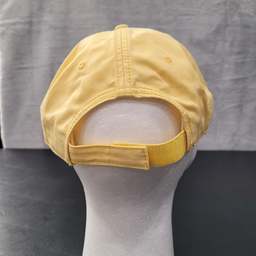 Daytona‎ International Speedway NASCAR Racing Hat Yellow Adjustable Cap OS